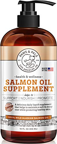 Paws & Pals Wild Alaskan Salmon Oil for Dogs & Cats - 32oz