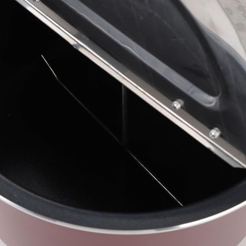 KIMISS Máquina para Hacer Palomitas de Maíz de Acero Inoxidable, Pequeños Electrodomésticos Manuales, Máquina para Hacer Estufas, Deliciosa Casera, Estufa de Gas, Cocina de Inducción, Compatible con - imagen 9