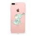 Qissy iPhone 7 Plus 5.5 case Clear Design Transparent TPU Cute Rabbit Elephant Bear Strawberry Balloon Cover (6)