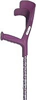 Vista 2 de Windsor - Muletas ajustables para antebrazo estilo europeo, color morado, 1 par
