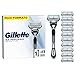 Gillette Skinguard Sensitive Rasoio Da Uomo Con LAMETTE DA BARBA Di Ricambio Con Un Tocco Di Aloe, 10 LAMETTE DA BARBA Di Ricambio, Clinicamente Testato Per Pelli Sensibili