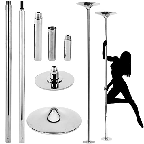 Barre de pole dance amovible 45mm avec kit de danse statique rotative