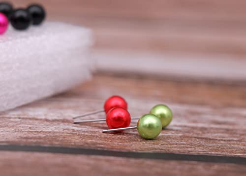 Image of 8MM Pearl Earring Round Ball Pearl Stud Ear Ring Hypoallergenic 16Pair Mixed Color Imitation Pearl Tops Earring For Birthday Gift For Women & Girls