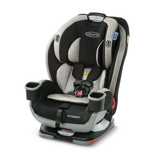 Image of Graco® Extend2Fit 3-in-1 Car Seat Grey Booster Car Seat Convertible