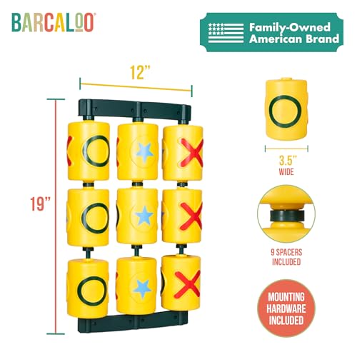 image for Barcaloo Tic Tac Toe Spinner Activity Panel - Swing Set Accessories - 