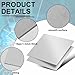 Yaocom 12 x 12 Inch 16 Gauge Mild Steel Sheet Metal Plate, Square Weldable Carbon Cold Rolled Panels for Industrial DIY Welding, Craft Use Accessories, Easy Formability Smooth Surface