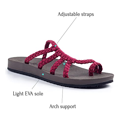 Image of Plaka Relief Flip Flops for Women with Arch Support | Comfy Sandals for Women | Perfect for the Beach, Long Walks or Poolside