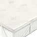 Casatex | Topper Bed letto Singolo Memory con tessuto all’Aloe Vera – Sovramaterasso, Correttore materasso in Memory Foam alto 4 cm - Made in Italy | Misura 80x190x4 cm