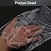 Othmro Shrink Bags, PVC Heat Shrink Wrap Bags, 16 x 30cm Shrinkable Wrapping Packaging Bags Industrial Packaging Sealer Bags,Light Blue 200pcs