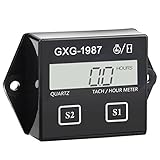 TMS® Digital Hour Meter Tachometer Tach Tacho for Yamaha Honda Kawasaki BMW