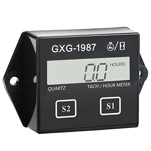 TMS® Digital Hour Meter Tachometer Tach Tacho for Yamaha Honda Kawasaki BMW