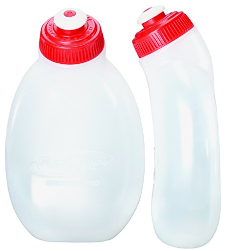 FuelBelt 10-Ounce Bottles, Clear (2-Pack)