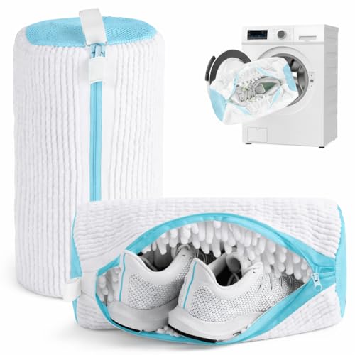 LunaXia Laundry Shoe Bag - Mesh Shoe Washing Machine Bag