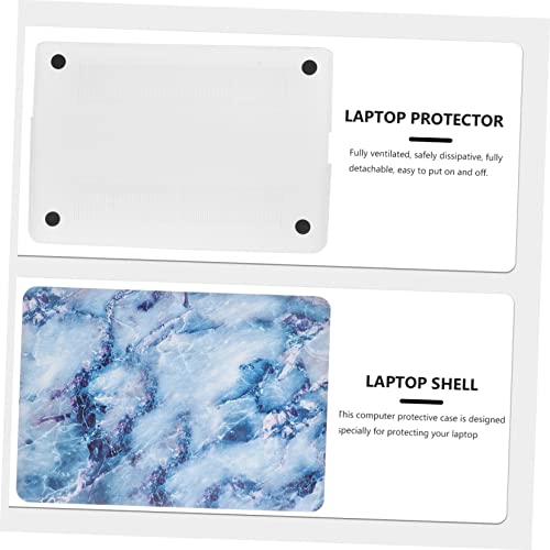 Funda de plástico para portátil Operitacx con hebilla moldeada transparente 6