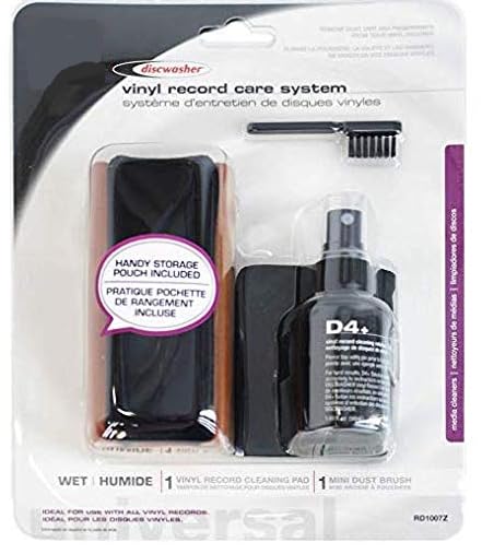 Amazon.com : RCA RD1007Z Discwasher Record Cleaning Kit with D4+  