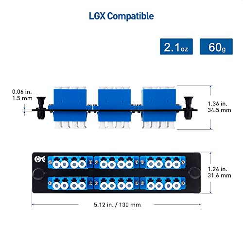 Panneau de brassage LC OS2 Cable Matters haute performance LGX - 7