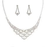 Wenn Sie ein Set eleganter Abendkleider für Hochzeiten oder Partys haben, aber dennoch etwas fehlen, mit dem es perfekt ist, ist dieser anmutige und schöne Schmuckset wirklich ein Blickfang, der Ihnen hilft, bei jeder Gelegenheit Bewunderung zu erregen.