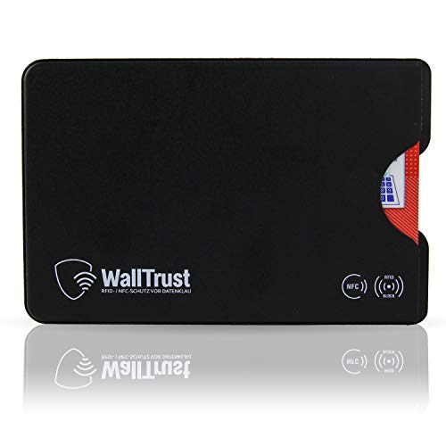WallTrust Housse de Protection RFID pour Cartes de crédit, Lot de 3, Noires - Image 7