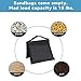 2 Packs Sandbags, Heavy Duty Sand Bags, Saddlebag Design Sandbag for Support Light Stand