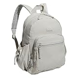 adidas Weekender Mini Backpack for Women and Men, Small Fashion Bag with Laptop Sleeve, Metal Grey, One Size