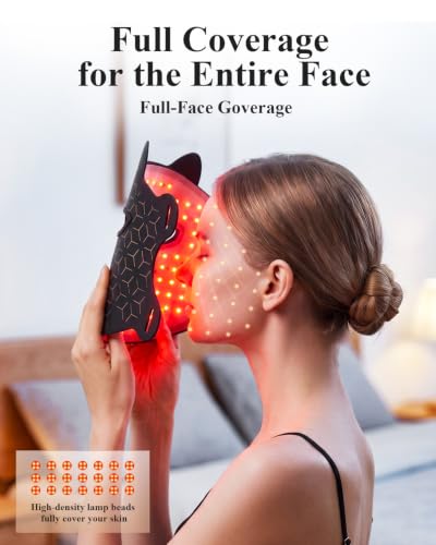 Image of Red Light Therapy for Face, Clinically Tested&FDA-Cleared, All-New2026Model