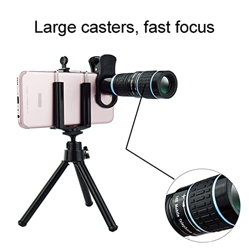 Telescopio monocular 18x con trípode y soporte móvil para turismo 2