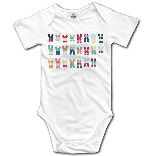 Preisvergleich Produktbild FAVIBES Bunter menschlicher Chromosomenstruktur-Wissenschafts-Bio... OneSize Größe 12M