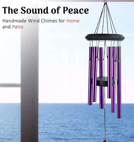 Image of ZAICUS Decorative Metal Wind Chime, Outdoor Wind Bell for Garden, Balcony, Patio, Yard & Home Entrance Decor