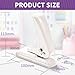 Single Hole Punch, 40 Sheets Punch Capacity, Kaluofan Hole Puncher Single, Small Hole Punch with Non-Slip Removable Base, One Hole Puncher for Crafts, Scrapbooks, Paper, Chipboard