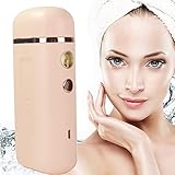 Oxygen Airbrush Gun - Portable Oxygen Facial Machine, Serum Toner Skin Care Nano Mist Sprayer Facial...