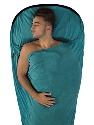 Sea to Summit Adaptor Coolmax Sleeping Bag Liner and Travel Bedding, Mummy (82 x 36)