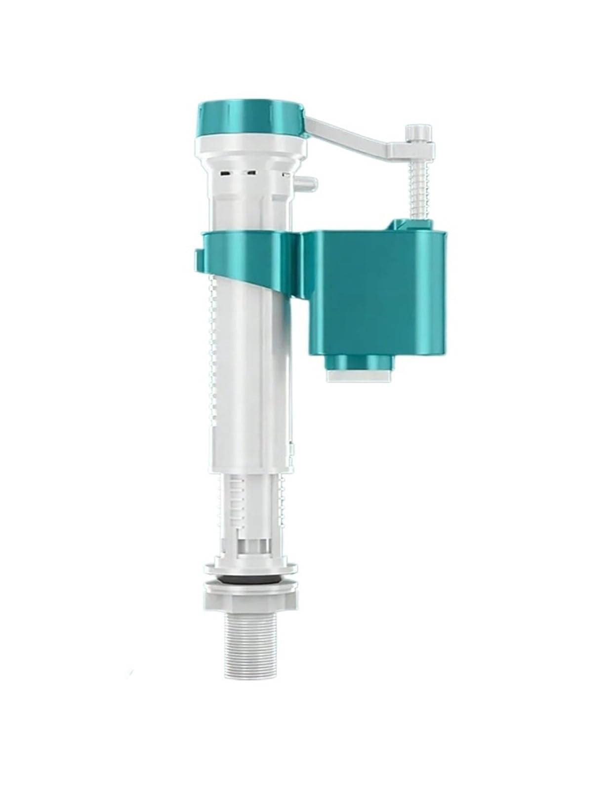 Adjustable Toilet Cistern Fill Valve Replacement Dual Flush Toilet Float Valve Bottom Siphon Silent Entry Inlet Flush Valve