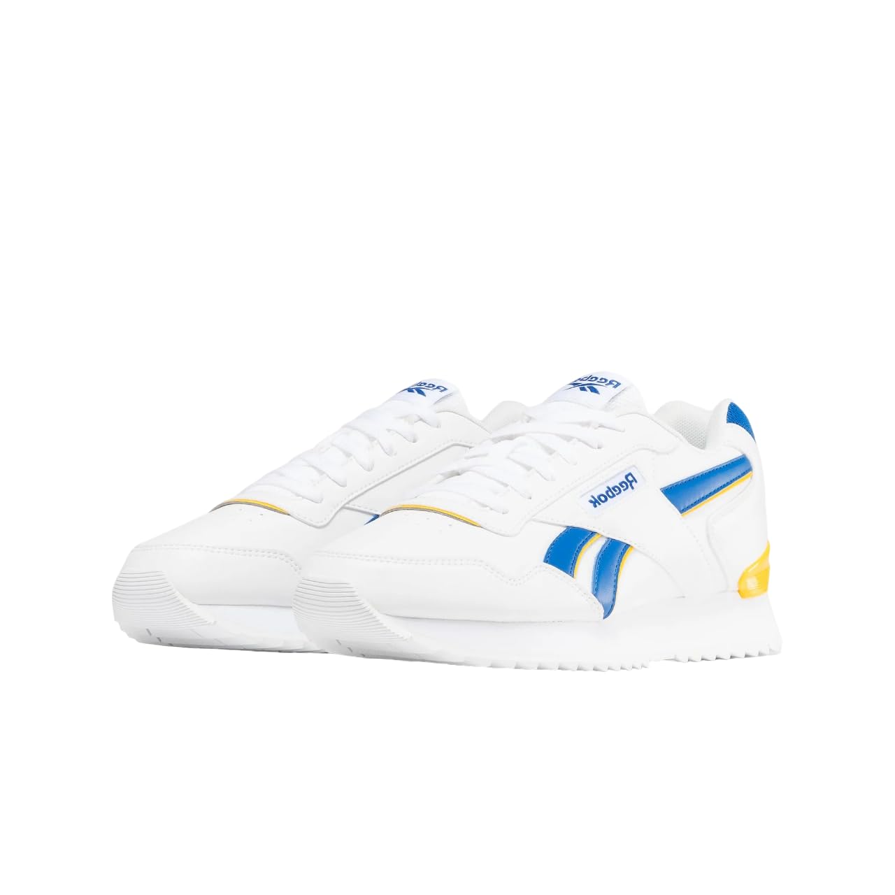 Reebok Unisex Adult Glide Ripple Clip FTWWHT/VECBLU/CLAYEL 5.5