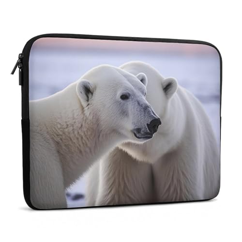 Funda para portátil 15 pulg. Polar Bear resistente al agua miniatura 3