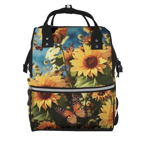 Grand sac à dos à langer pour femme imperméable idéal pour vos balades en famille