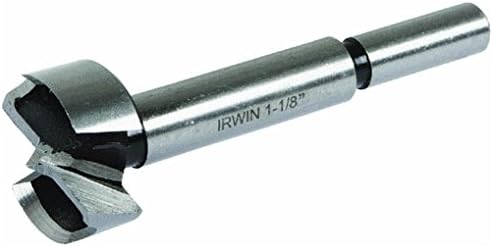 Irwin 42918 1-1/8-Inch by 3/8-Inch Shank Forstner Bit