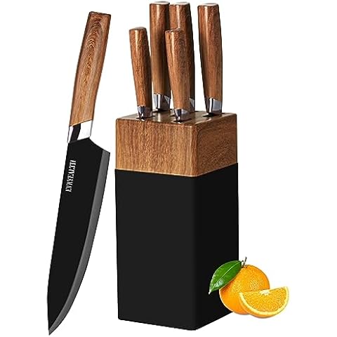 lapelux 5 Piece Kitchen Knife Set Cover