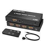 Ampliamente utilizado en muchas ocasiones: nuestro conmutador HDMI 8K es fácil de usar y se puede utilizar ampliamente en estudio, entretenimiento, trabajo y otras ocasiones, experiencia de calidad de video y imagen suave de ultra alta definición, conmutación multifuente, proporcionando múltiples posibilidades para el trabajo y el entretenimiento. Especialmente para conectar con la última PS5 y Xbox, puedes lograr una experiencia de juego Ultra HD y suave