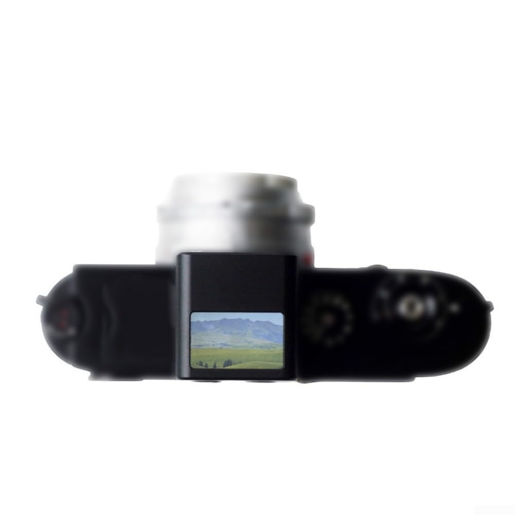 Wyszukiwacz szybu świetlnego do kamer 35 mm z antyrefleksyjną soczewką, kompaktowa konstrukcja, z metalu, 25 x 35 x 35 cm, w kolorze czarno-srebrnym, do precyzyjnego wyboru zdjęć i fotografii