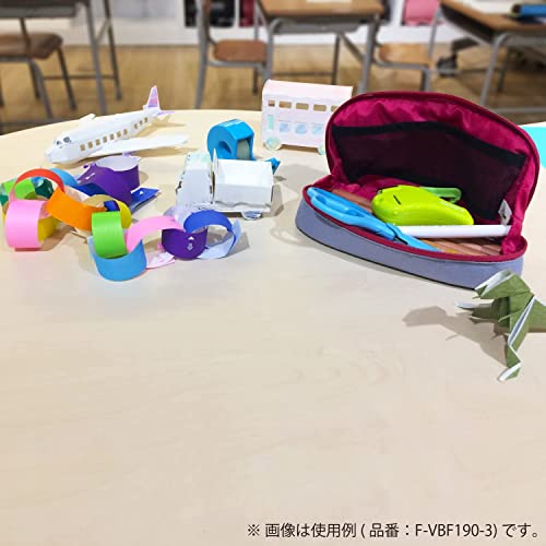 Image of Kokuyo Shellbro Pen Case, Shell-shaped structure, Big Capacity Pencil Case, Large Pencil Pouch, Stationery Pen Bag, Gray x Pink, Japan Import (F-VBF190-3)