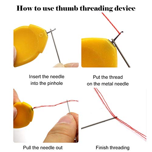 image for Nani?Wear 5/10 Pieces Needle Threader for Hand Sewing, Plastic Wire Lo