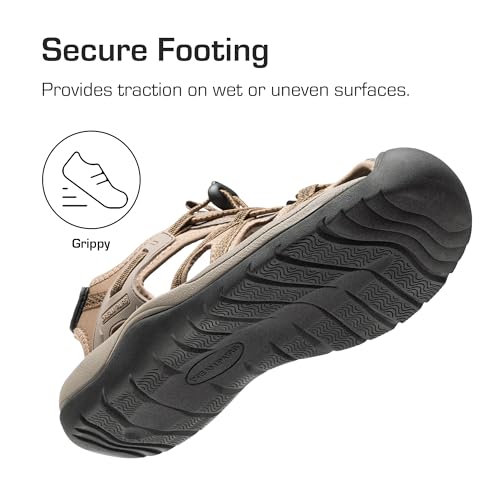 Image of DREAM PAIRS Men's Hiking Sport Water Sandals
