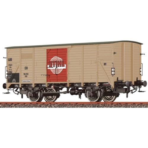 Chariot de marchandises couvert G10 H0 49893 : fini les déraillements sur vos réseaux DB Ep.III