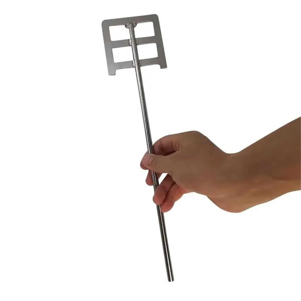 Strumenti da laboratorio e attrezzature 1 lama di agitazione in acciaio inossidabile 304 con larghezza foglia 60 mm o 80 mm paletta di agitazione quadrata con asta(120x8x500mm)