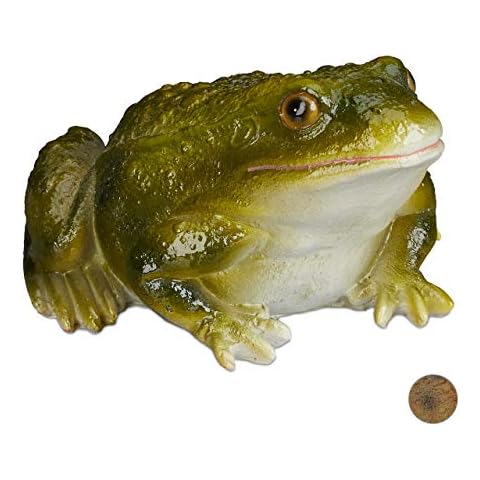 Relaxdays Statue Grenouille en Pierre Cover