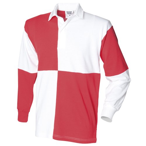 Front Row - Polo Manica Lunga 100% Cotone - Uomo