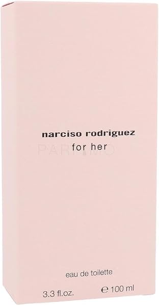 Narcis Rodrigue For Her Eau de Toilette Floral Perfume for Women Black Glass Bottle 100ml - 3
