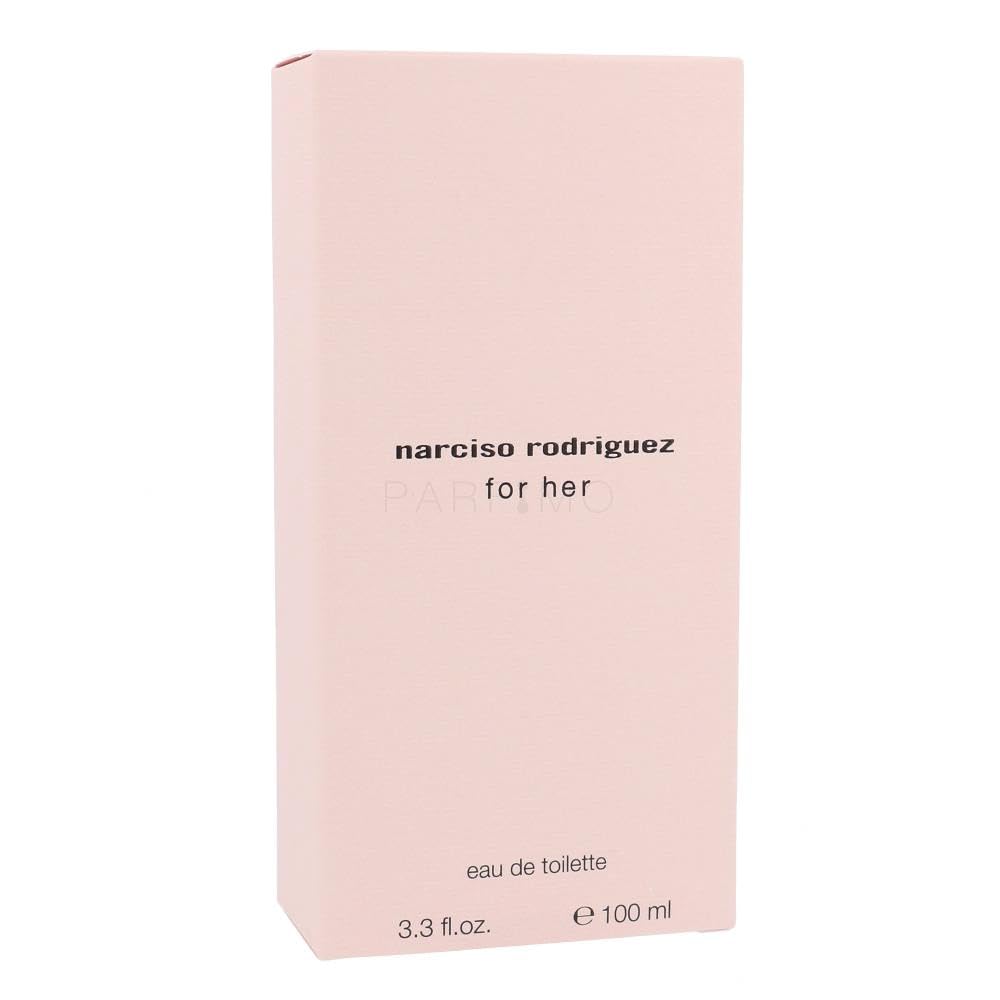 Narciso For Her Eau de Toilette 100 ml Spray – Fragranza Floreale Muschiata con Note di Muschio e Patchouli