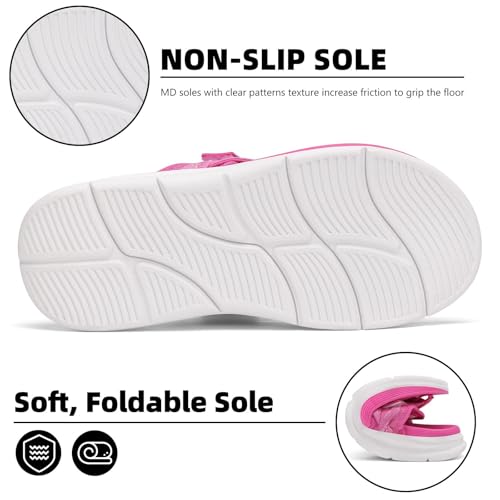 Image of Womens Platform Arch Support Flip Flops | Summer Wedge orthotic Slide Sandals footbed Thong Sandals for Pool Beach