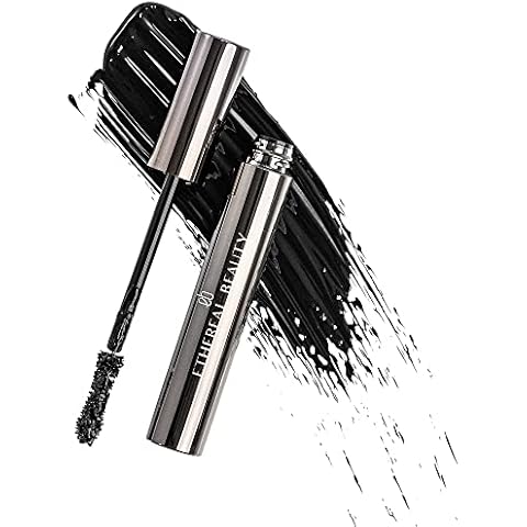 Máscara de pestañas vegana Ethereal Beauty para volumen y rizo Cover